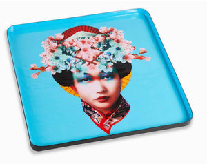 Miss Fuji square tray