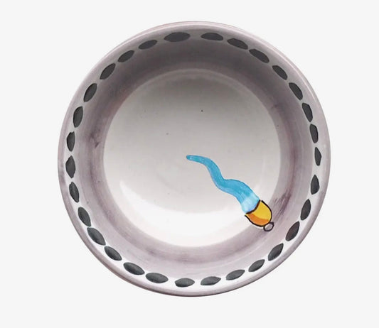 Ciotola Fortuna Wftb cornetto azzurro cm 18