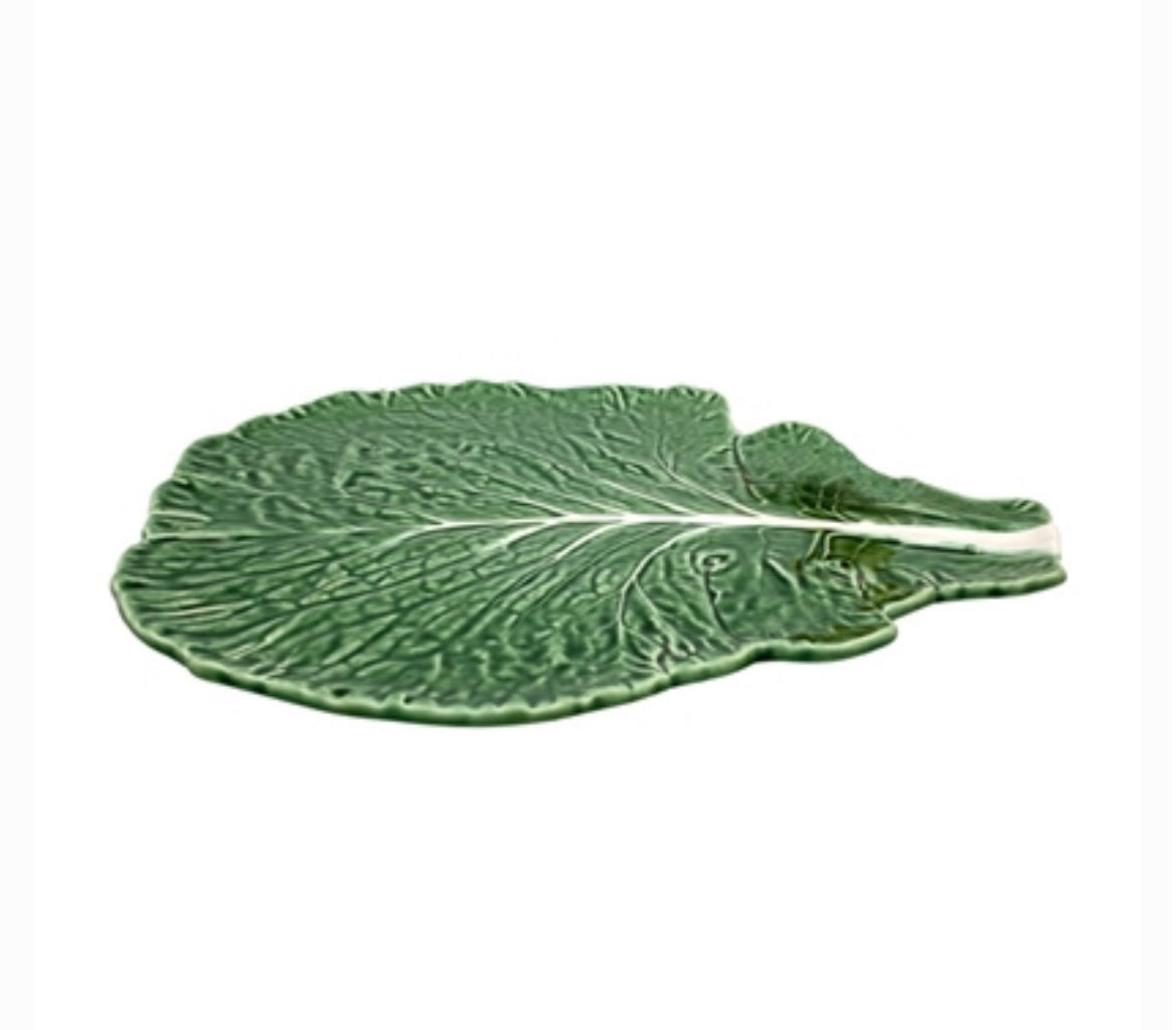 Assiette Feuille Couve Bordallo Pinheiro
