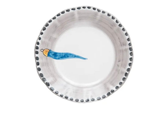 Piatto frutta Fortuna Wftb Cornetto azzurro