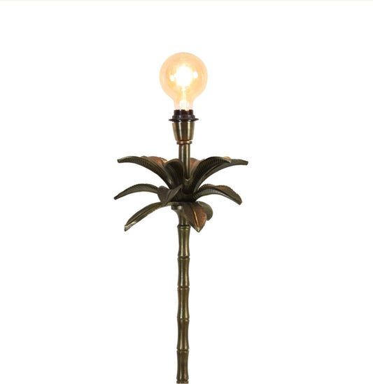 Base lampada da terra Palme oro scuro cm 146 x 25