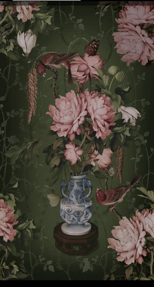 Pannello in velluto Porcelain Vogliobene