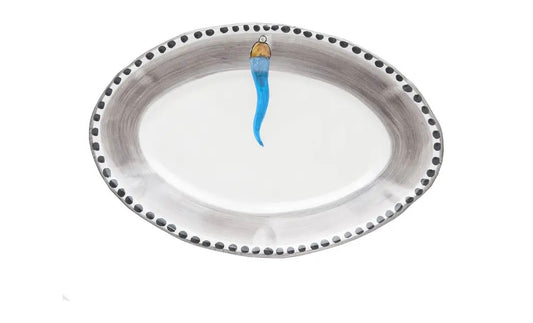 Ovale Fortuna Wftb cornetto azzurro cm 38