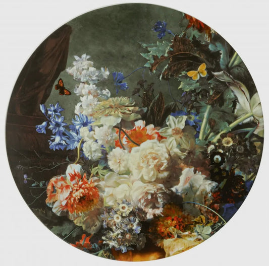 Piatto da Parete Floral splendor grande Paesi Bassi Delfts cm 42