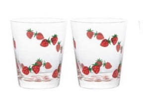 Set due bicchieri Fruttafresca fragola