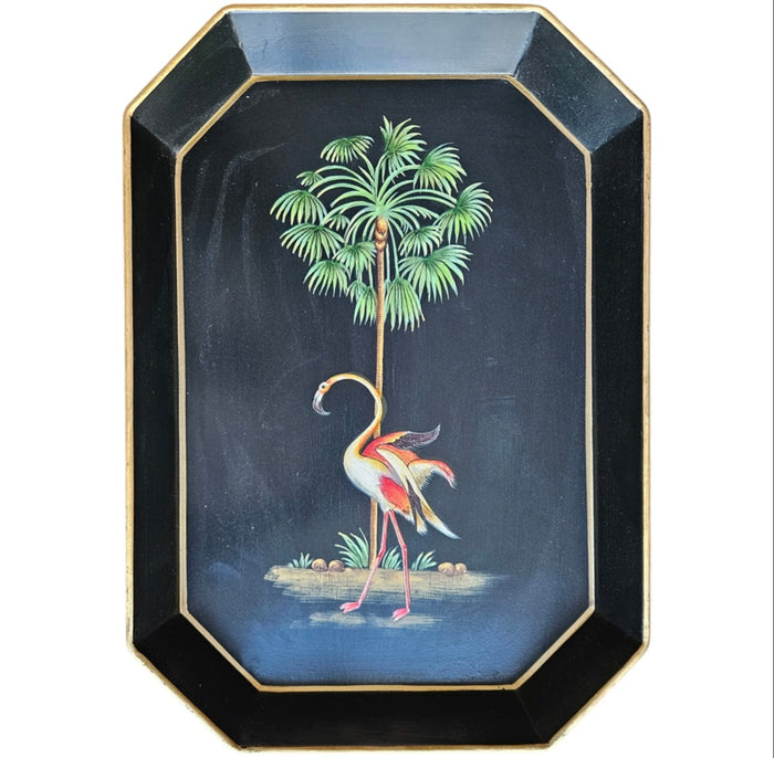 Vassoio rettangolare Les Ottomans flamingo
