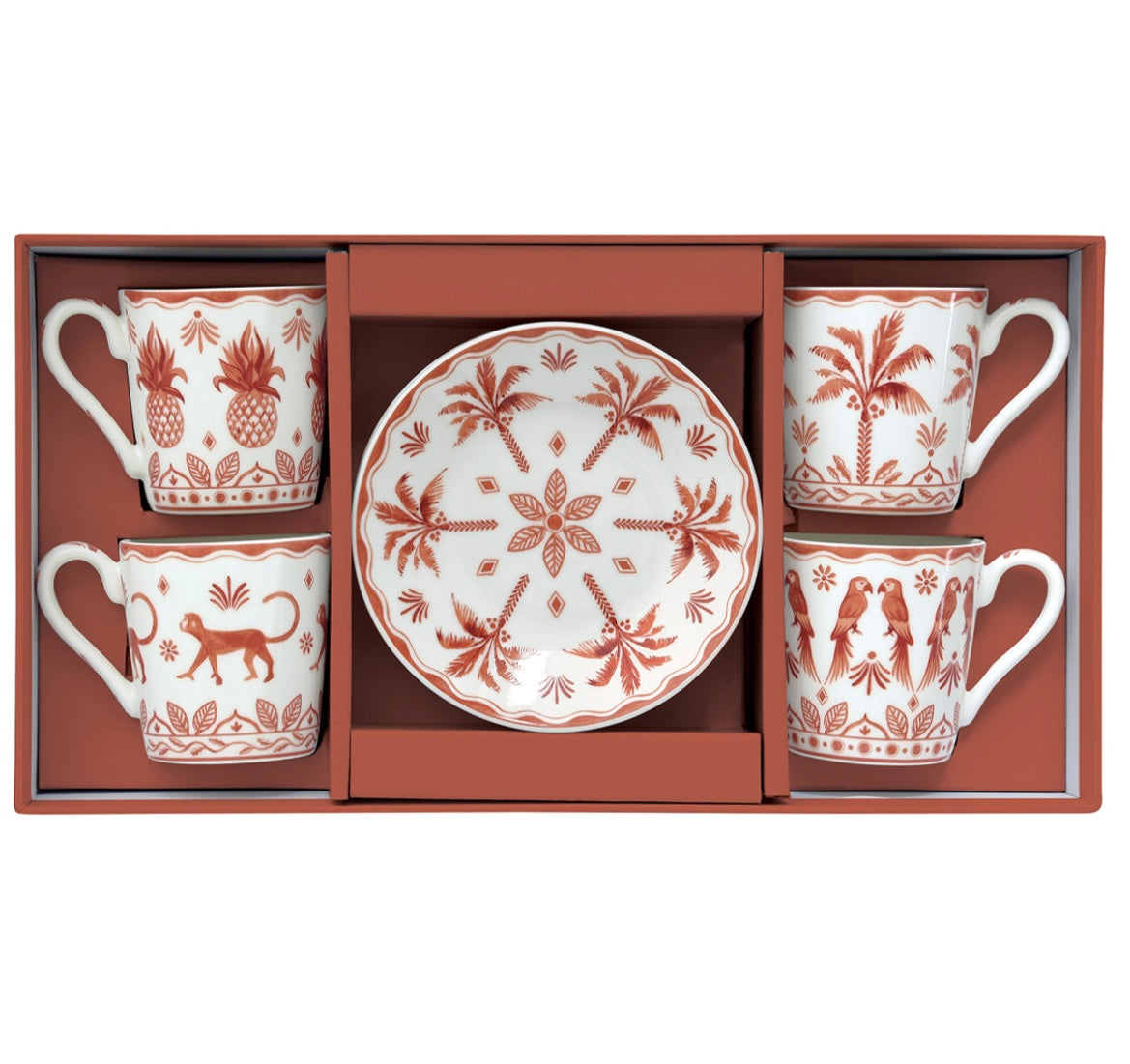 Set 4 tazze caffe ‘ exotic orange