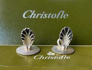Set 2 segnaposto Conchiglie Christofle