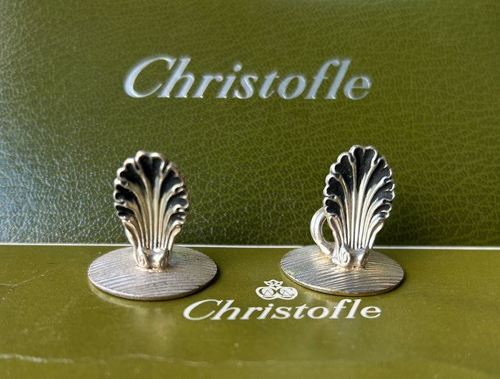 Set 2 segnaposto Conchiglie Christofle