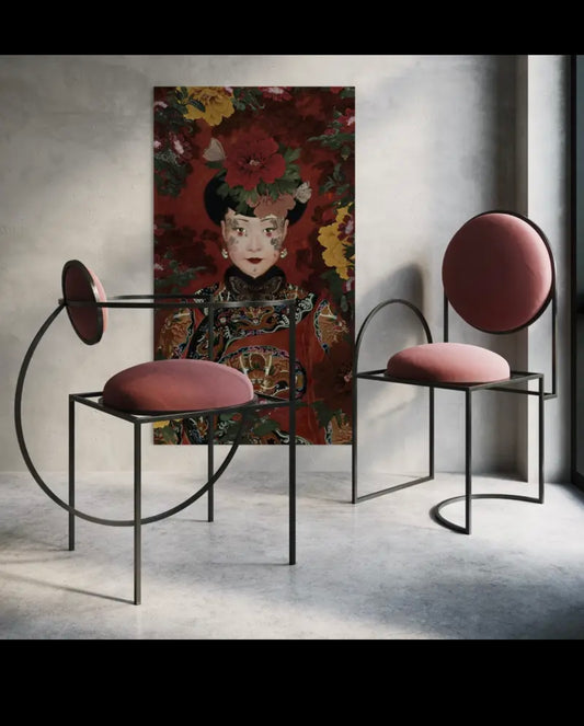 Pannello in velluto imperatrice Vogliobene art