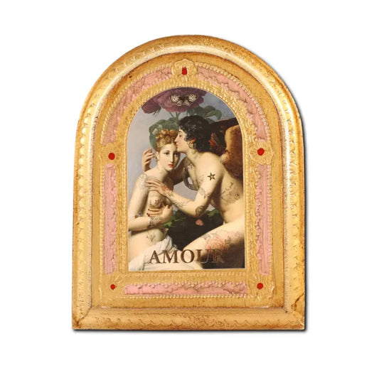 Tavola religiosa in legno Amour Vogliobene art