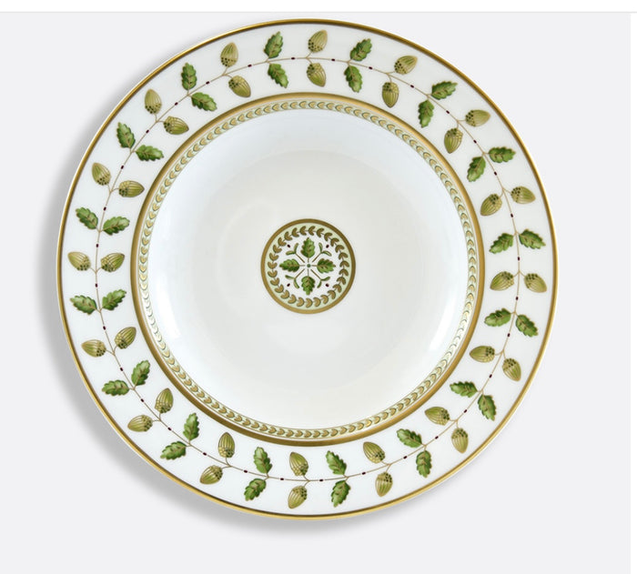 Piatto fondo ad ala Bernardaud Costance. Set di sei