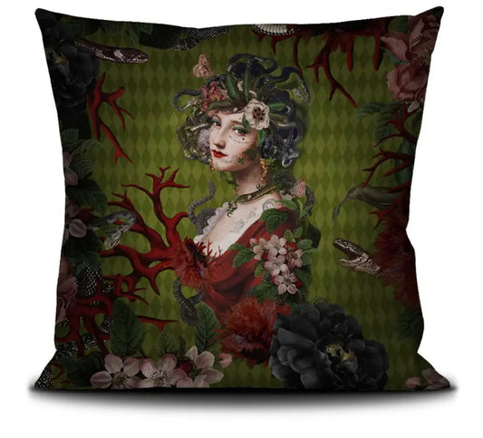 Cuscino in velluto 50 x 50 Medusa Vogliobene