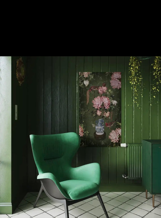 Pannello in velluto Porcelain Vogliobene