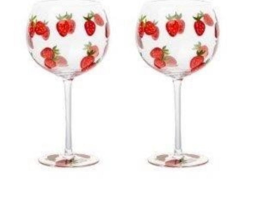 Set due calici Fruttafresca fragola