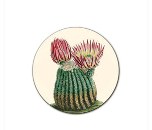 Sottopiatto Cayman cactus fiore rosa cm 34