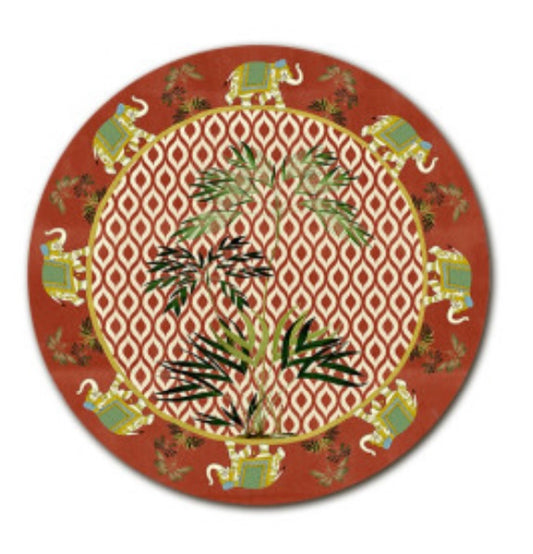 Sottopiatto Ceylon rosso cm 34