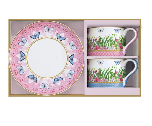 Set2 tazze te’ Spring Garden con scatola regalo