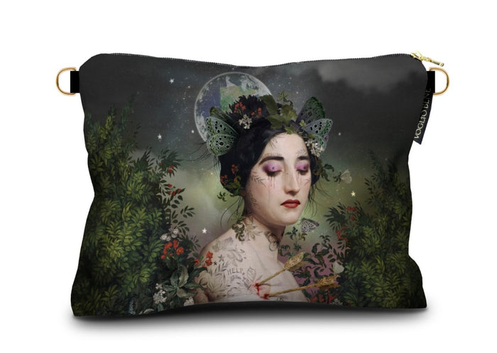 Trousse grande in velluto Gaia Voglio Bene