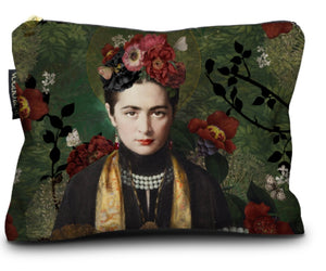 Carmen Vobene velvet cosmetic bag