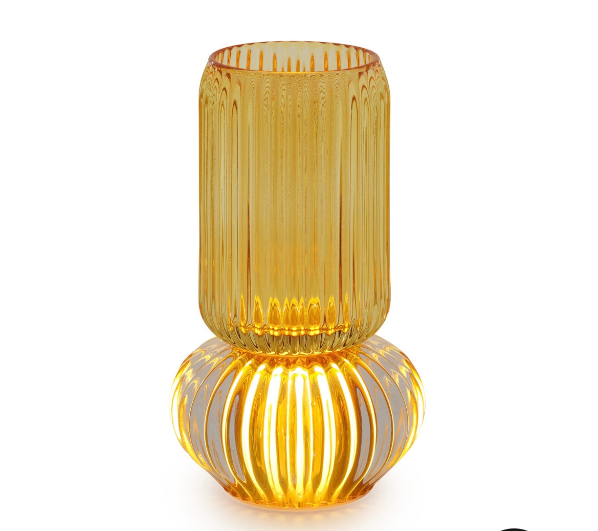 Vaso Ambra con luce led