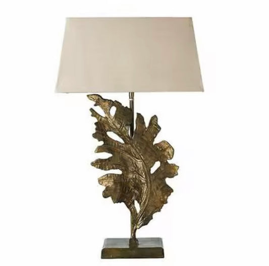 Base lampada foglia grande