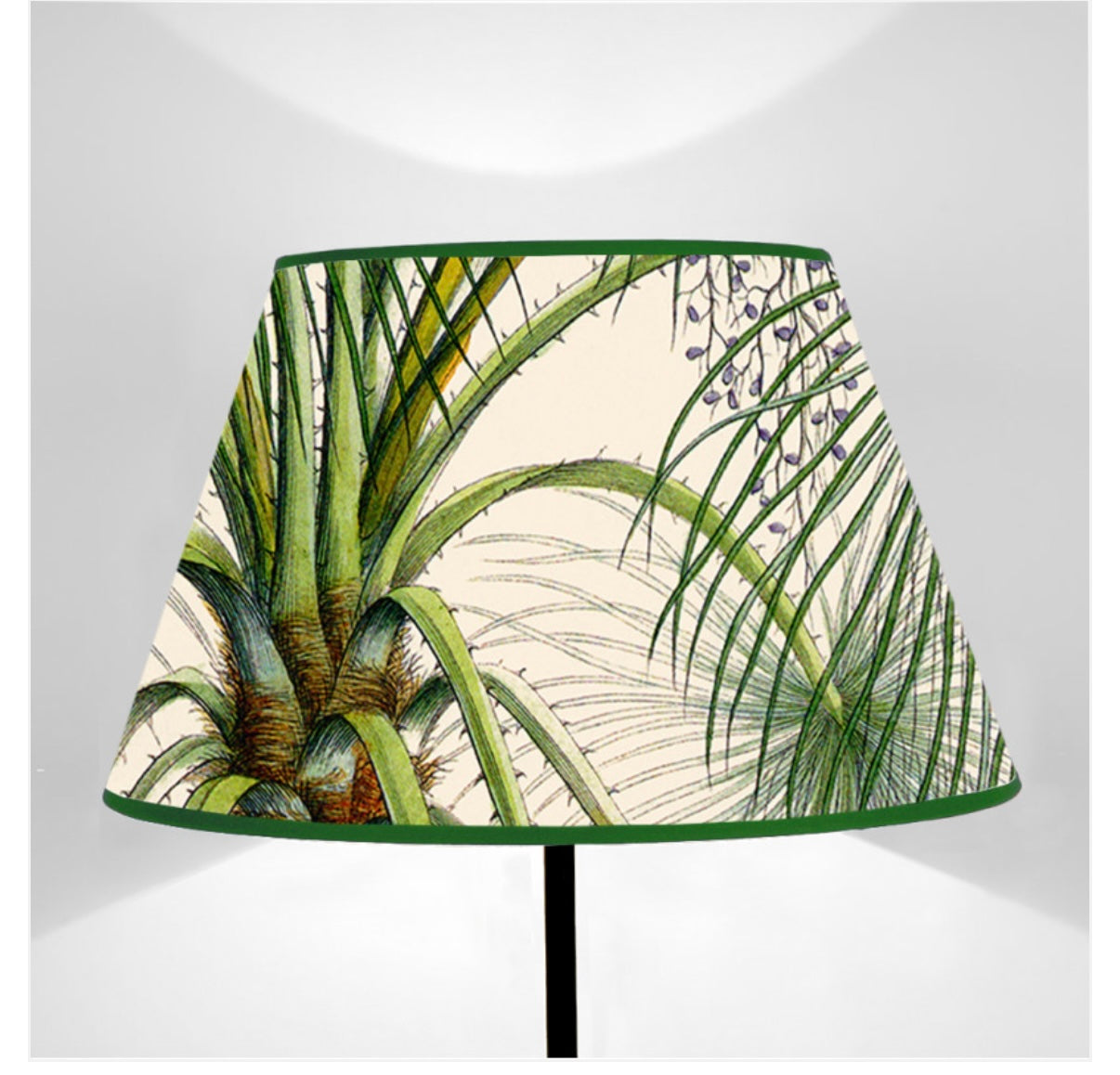 Paralume conico palme cm 40