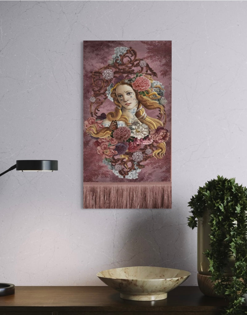 Pannello con frange Venus ( include bastoni)