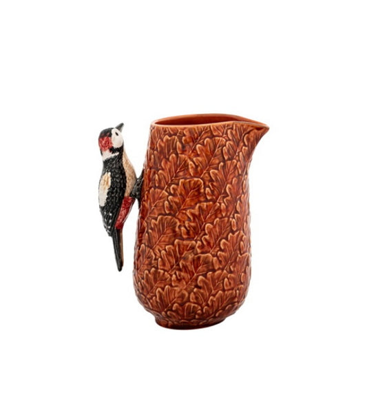 Brocca caraffa con picchio Bordallo Pinheiro