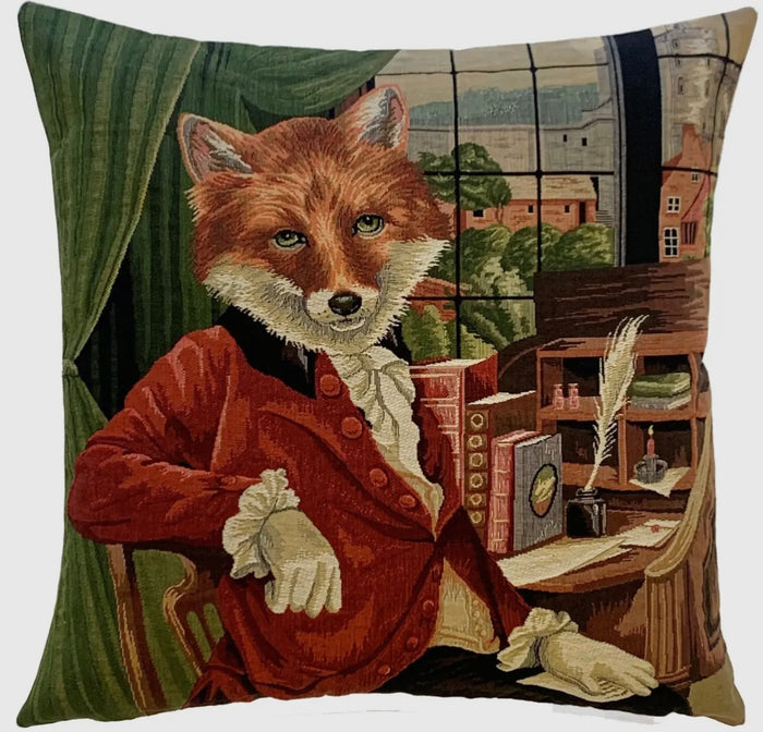 Housse de coussin Renard