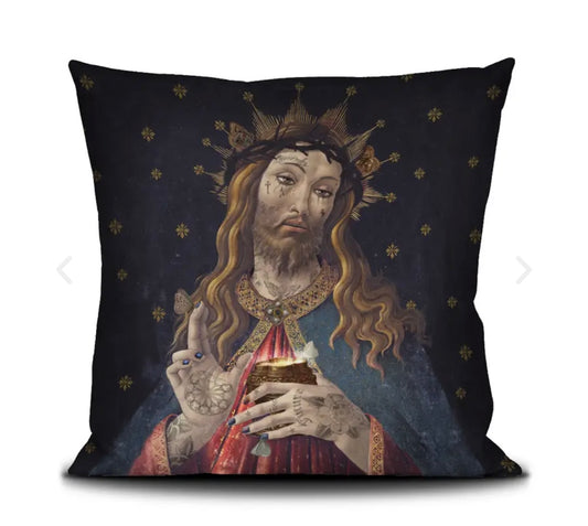 Cuscino quadrato Jesus Voglio Bene Art