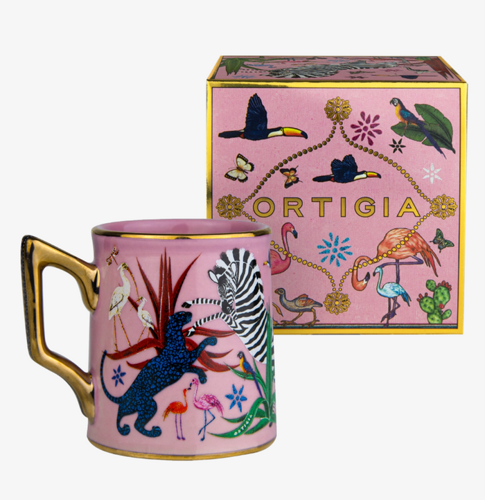 Tazzina ceramica rosa