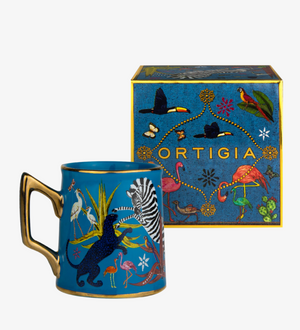 Tazzina ceramica blu