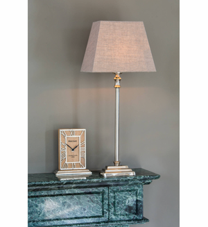 Base per lampada 12x7,5x38 cm KOTA nichel