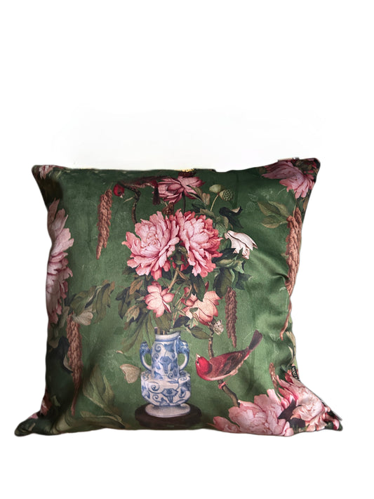 Cuscino in velluto 50 x 50 Porcelain Vogliobene