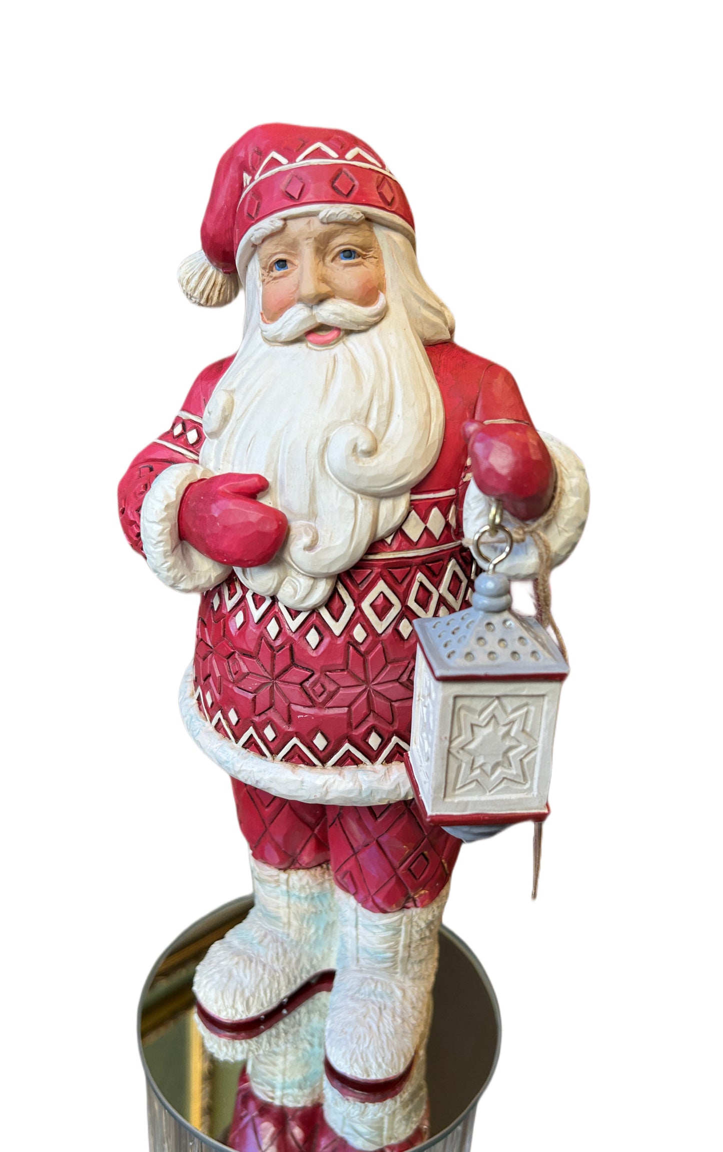 Santa Claus with lantern Jim Shore