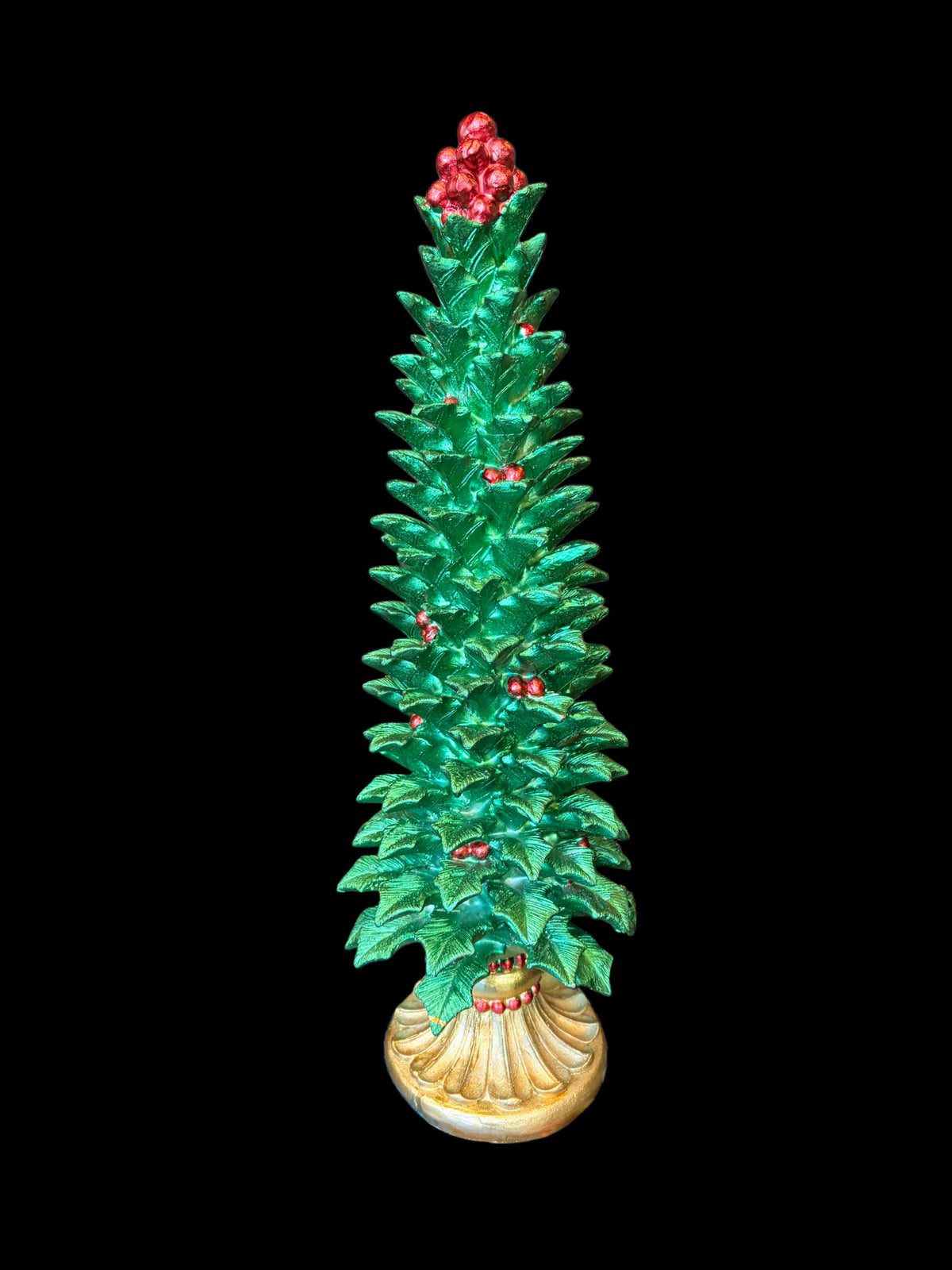 Albero di Natale agrifoglio medio verde cm39,5