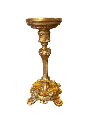 Gold candlestick