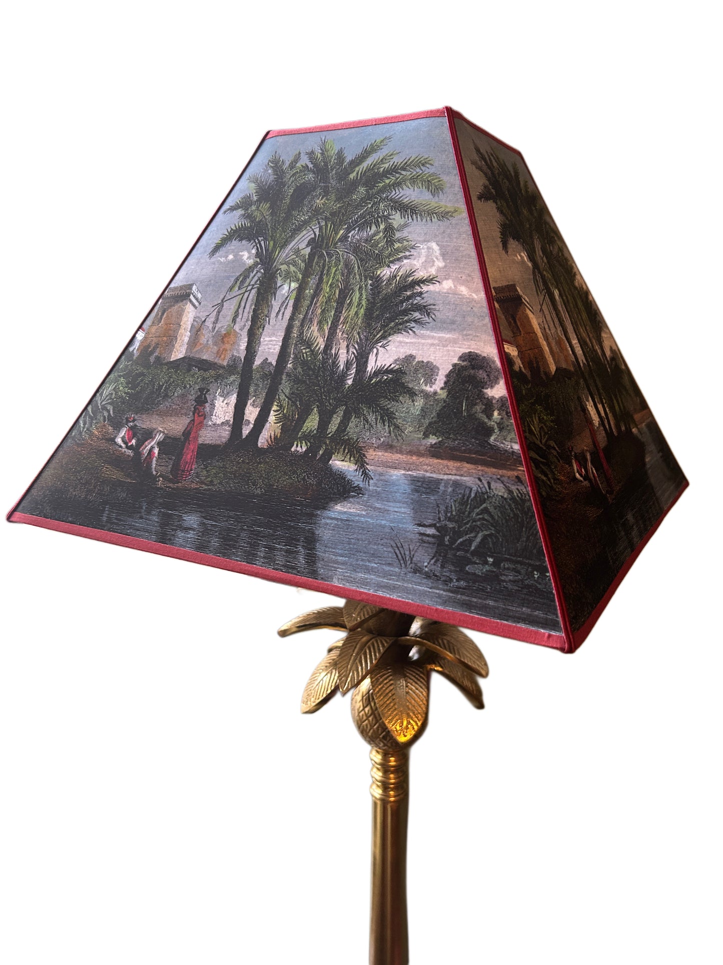 Paralume carre’ Exotique