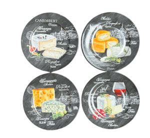 Set 4 piattini formaggio