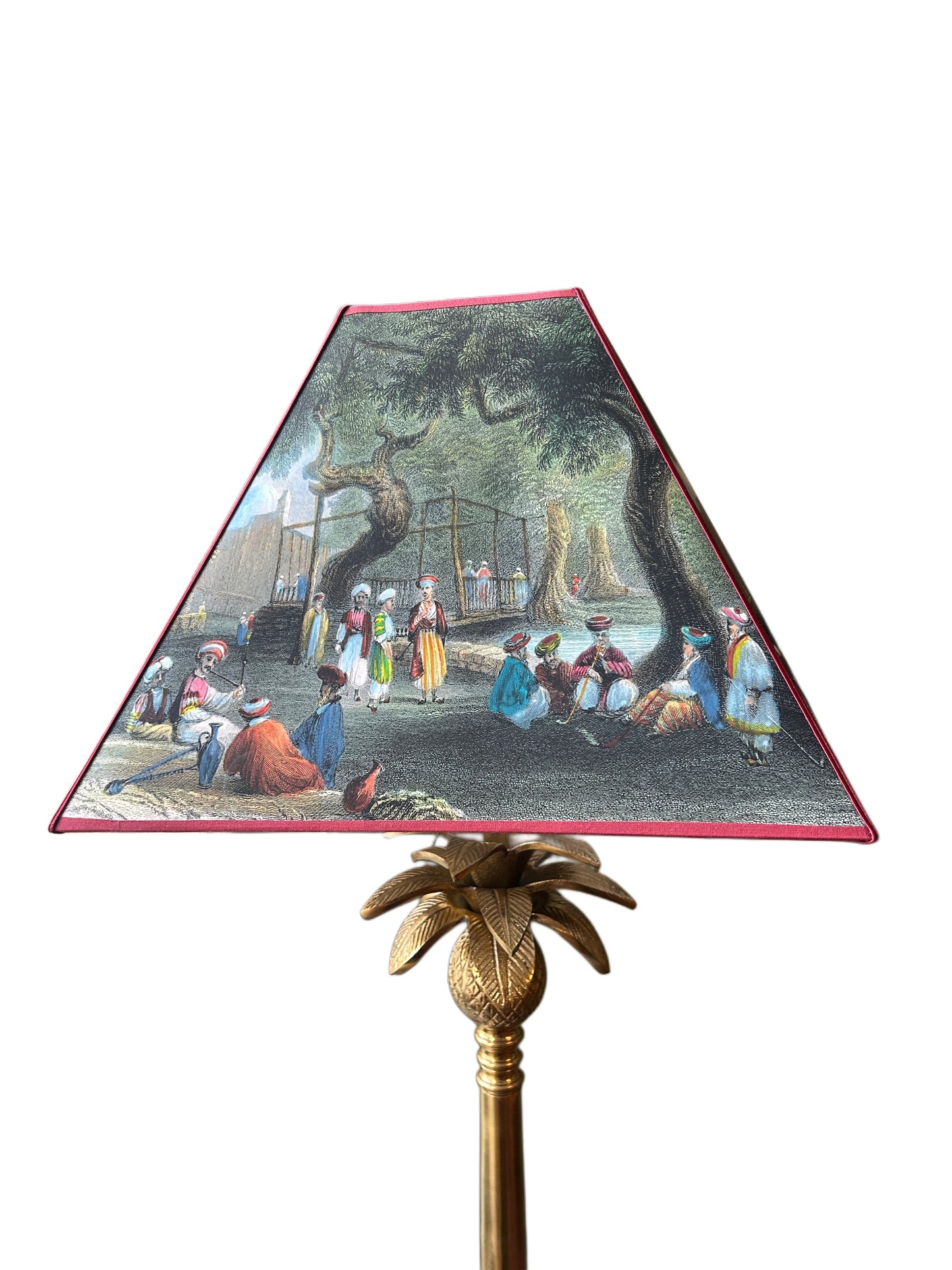 Paralume carre ‘ Fumerie