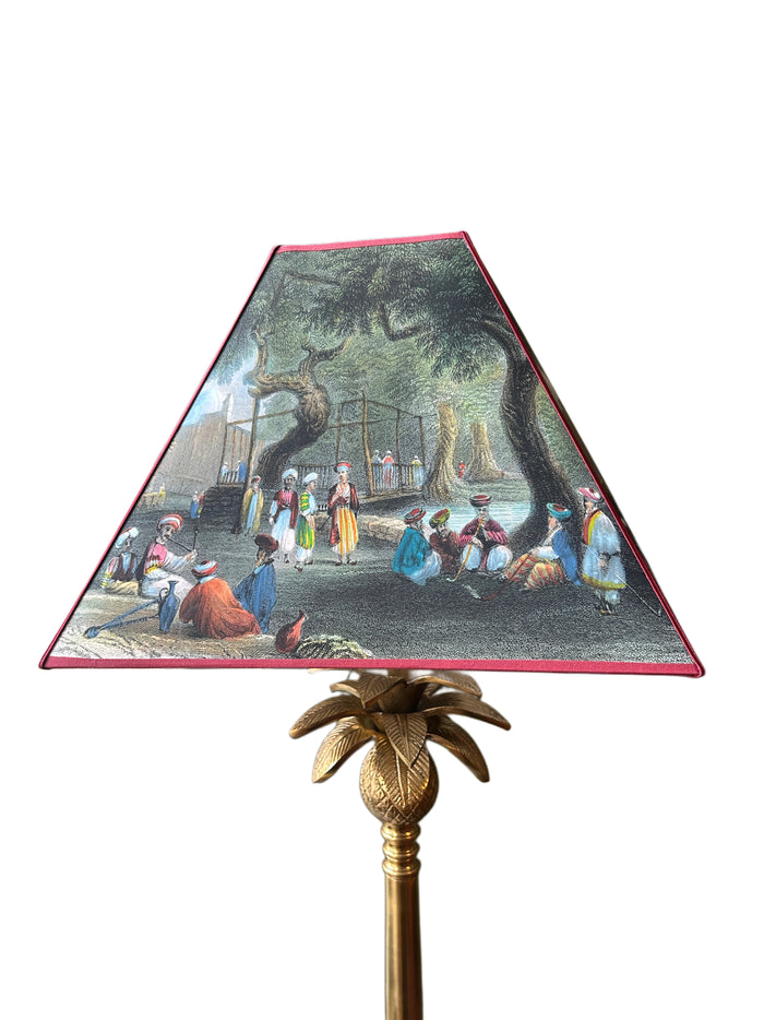 Paralume carre ‘ Fumerie