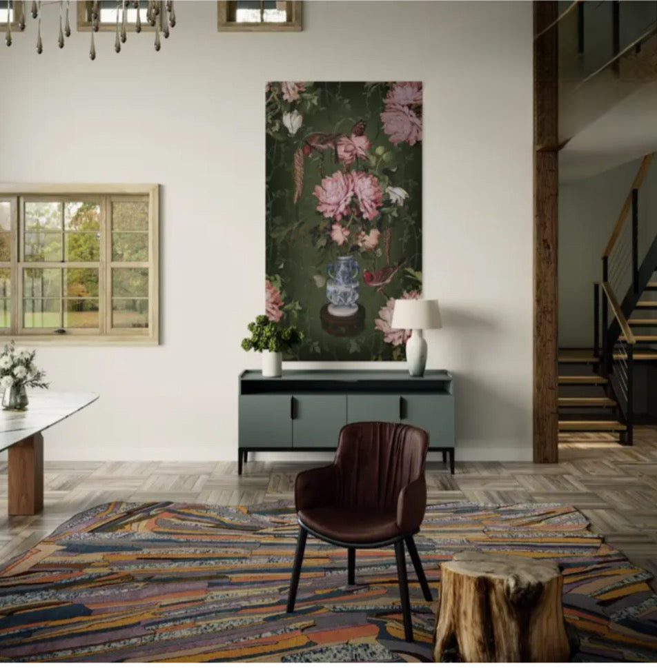 Pannello in velluto grande Porcelain Vogliobene art