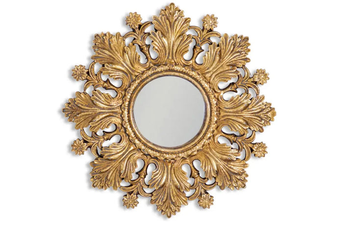 Specchio anticato oro barocco