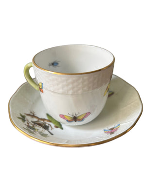 Tazzina caffè Herend decoro RO Rothschild