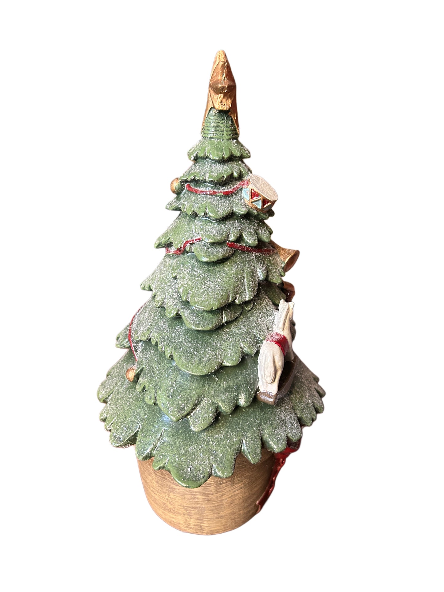 Albero di Natale in resina con  vasetto