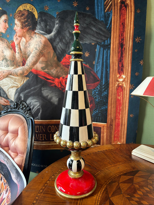Albero scacchi Neri grande