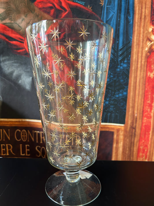 Vaso alto con stelline