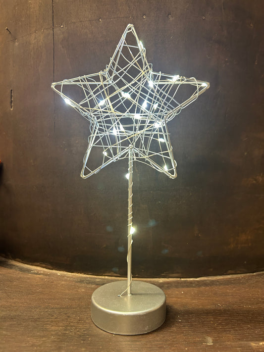 Stellina  da tavolo che si illumina