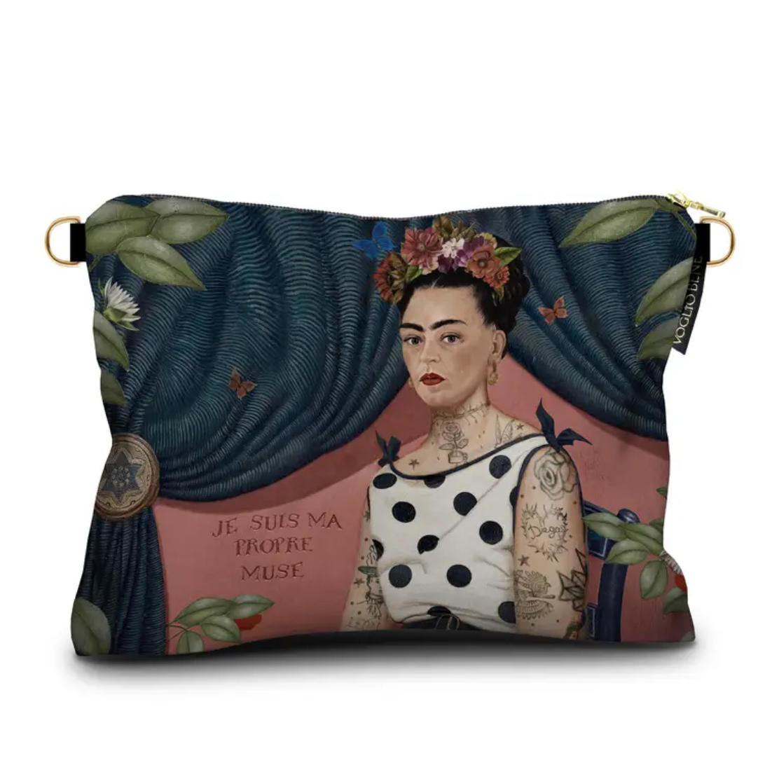 Trousse grande La muse in velluto Vogliobene